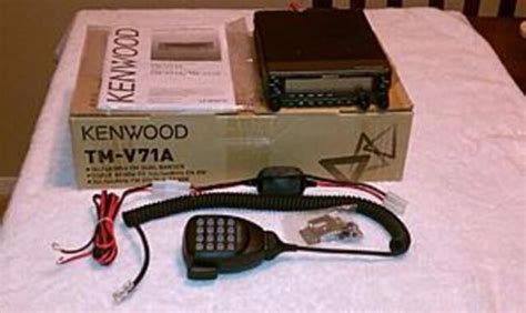 Kenwood Tm V71a Radio Transceiver For Sale Online Ebay