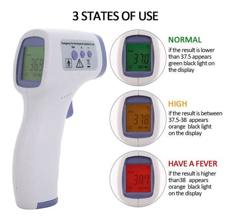 termómetro infrarrojo digital temperatura cuerpo adultos s 188 00 en mercado libre