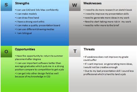 Personal Proffesional Practice Swot Analysis