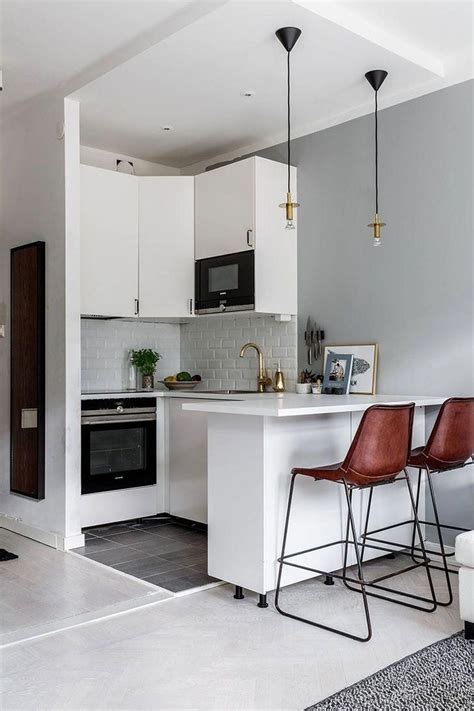 Small Studio Apartment Kitchen Home Design Ideas Style