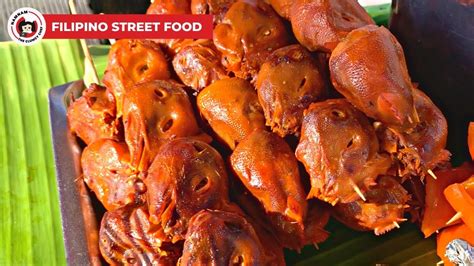 Filipino Street Food Helmet Betamax Isaw Pork Skin Nam Nam The Clumsy
