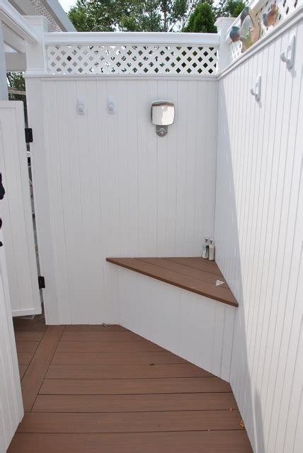 Outdoor Showers Beach Style New York By Cst Design Group Llc