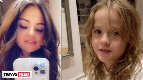 selena gomez sister gracie embarrassed by her over tiktok mishap youtube