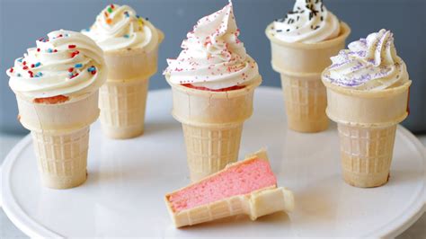 How To Make Cupcake Cones Ice Cream Cone Cupcakes Recipe Youtube