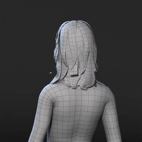 Beautiful Woman Rigged D Game Character Low Poly Low Poly D Model In