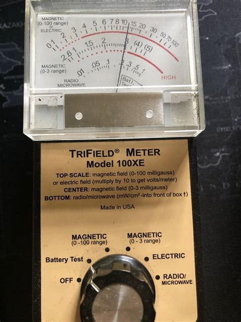 ヤフオク 電磁波測定器 Trifield Meter 100xe