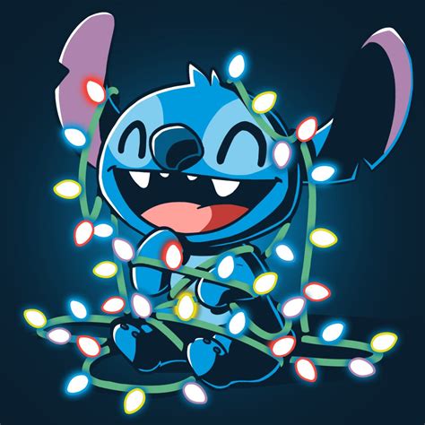 Tangled Up Stitch Official Disney Tee Teeturtle Disney Wallpaper