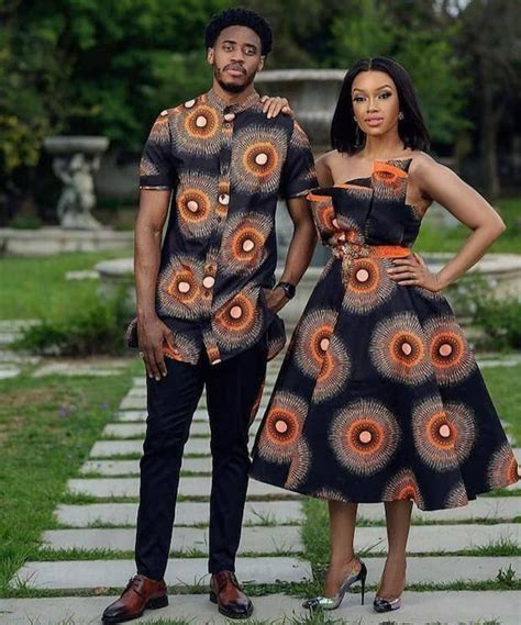African Clothing African Couple Outfit Couples Attire Ankara Couples Set Womens Clothing