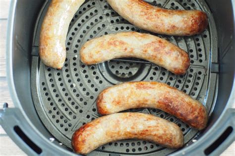 How To Cook Brats In The Air Fryer A Food Lovers Kitchen