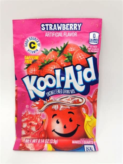 Kool Aid Sachet Strawberry Candy Room