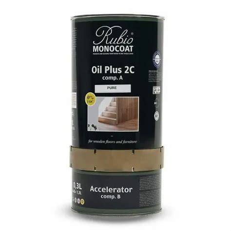 Polish Rubio Monocoat Oil Plus 2c Pure For Wood Packaging Size 13