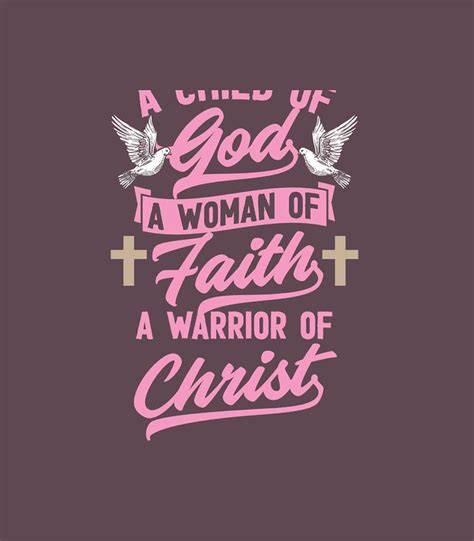 A Child Of God A Woman Of Faith A Warrior Of Christ Pink Easter Sunday
