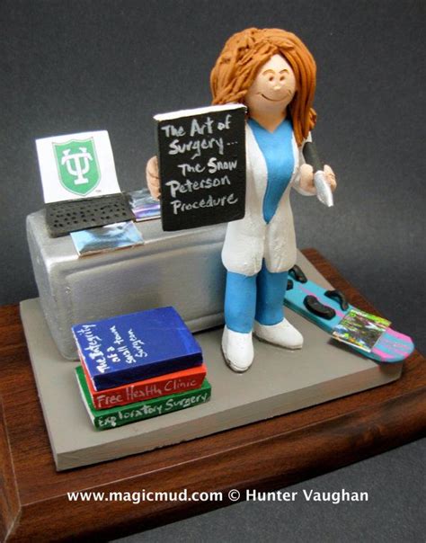 There are 1179 female doctor gift for sale on. Female Surgeon Figurine Customized Lady Doctor Graduation ...