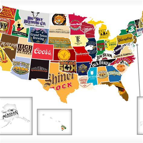 Red White And Booze Mapping All 50 States Most Iconic Beerhooch