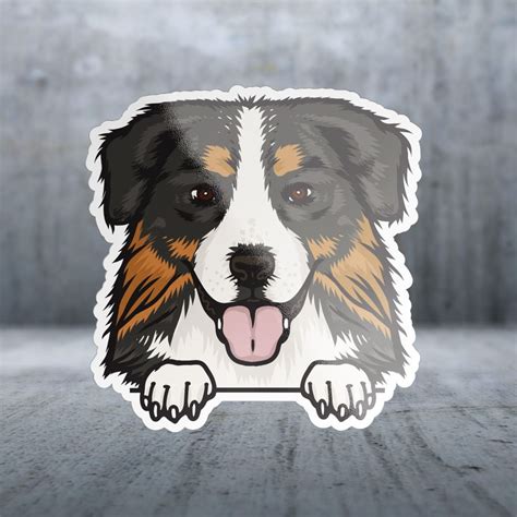 Sticker Pack 9722 Dogs Begging Illustrated Aussie