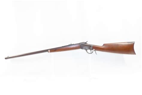 C Antique Winchester Model Low Wall Short Single Shot Rifle Hunting Sporting Rifle
