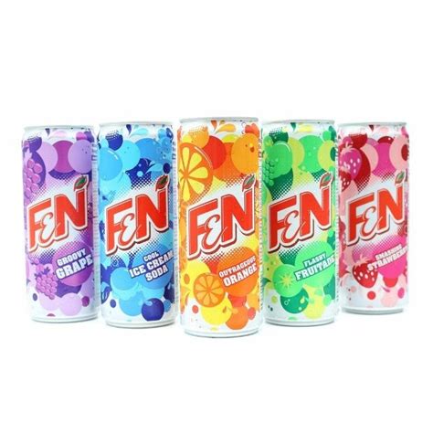 Fandn Fun Flavours Carbonated Soft Drinks 4 Cans X 325ml Orangesarsi