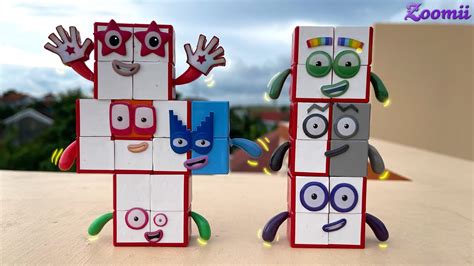 Numberblocks Magnet Match Face Teen Numberblocks Satisfying Video