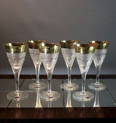 Moser Splendid Set Of Drinking Glasses Mid Century Objects Art Furniture