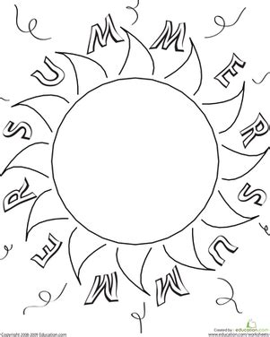 Free household coloring pages, sun, stars, coloring pages, great wall, nature scene, office supplies coloring pictures, for kids,online, pictures, printable. 13 Best Images of Nature Worksheets For Kindergarten ...