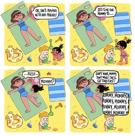 Funny But Honest Comics About Mother And Daughter Bemethis
