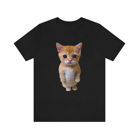 El Gato Meme Sad Crying Cat Munchkin Kitty Meme Trendy T Shirtel Gato