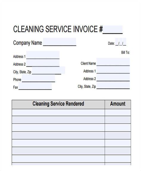 Free 39 Sample Invoices In Ms Word Pdf Excel