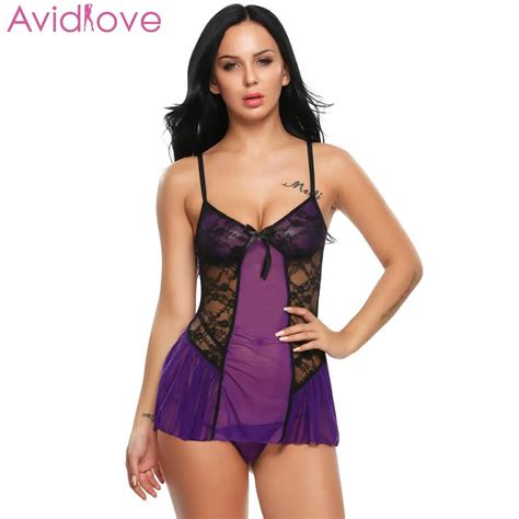 Buy Avidlove Women Costumes Sexy Lingerie Lace Erotic