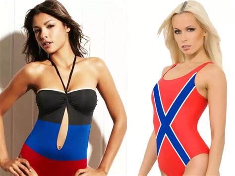 A Russian Online Retailer Is Selling Ukrainian Separatist Bikinis Business Insider India
