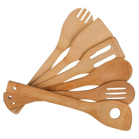 50% off Bamboo Wooden Utensil Set - Deal Hunting Babe