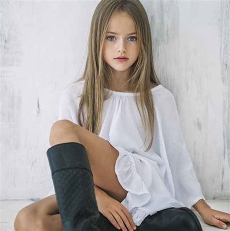 Kristina Pimenova è La Top Model Più Giovane Del Mondo Ha Solo 9 Anni