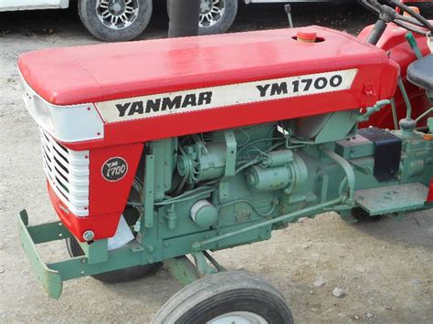Yanmar Ym1700 Tractor 2 Cylinder D Le Tractors 7 K Bid