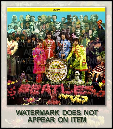 The Beatles Sgt Pepper Alternate Album Cover 3 Ebay