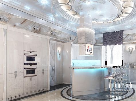 Kitchen Design In Dubai Stylish Kitchen Interior Photo 3 Luxury