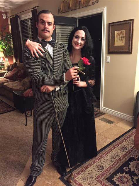 My Wife And I As Gomez And Morticia Addams Halloween Costumes 2014