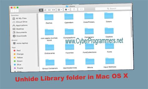 How To Unhide Library Folder In Mac Os X Or Access With Terminal