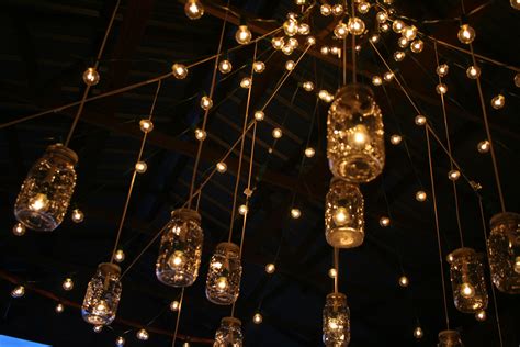 Line and barn dance parties. Barn lighting / Foot loose chandelier | Wedding chandelier ...