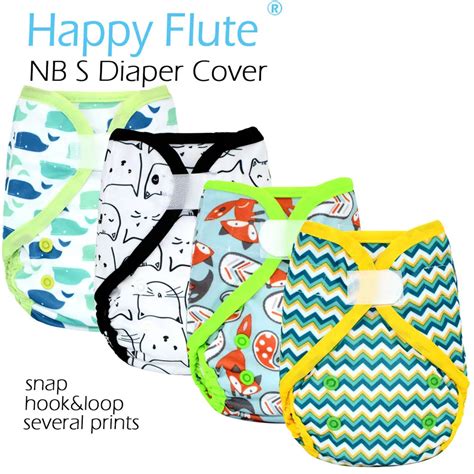 Happy Flute Nbs Cloth Diaper Cover For Babydouble Gussetsfit 3