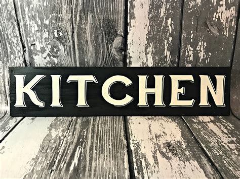 Kitchen Sign Farmhouse Kitchen Sign Vintage Sign Etsy