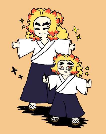 Kyojuro And Senjuro By Idkjustbecca On Deviantart