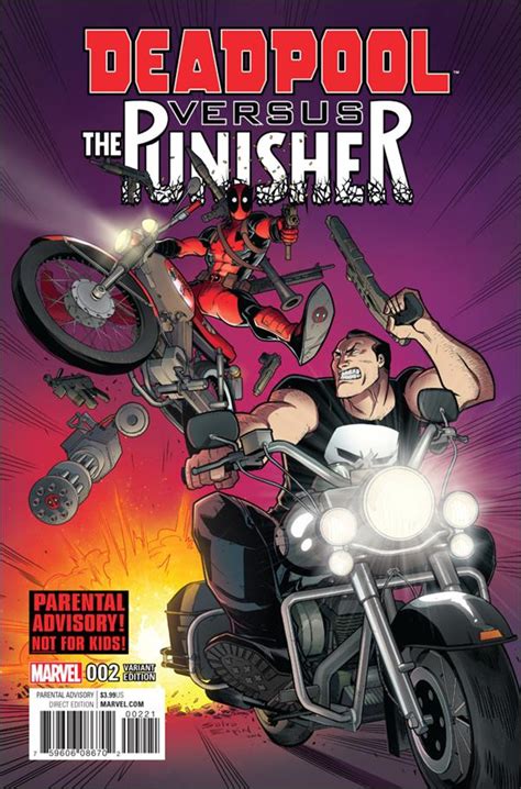 Deadpool Vs The Punisher 2 B Jun 2017 Comic Book By Marvel