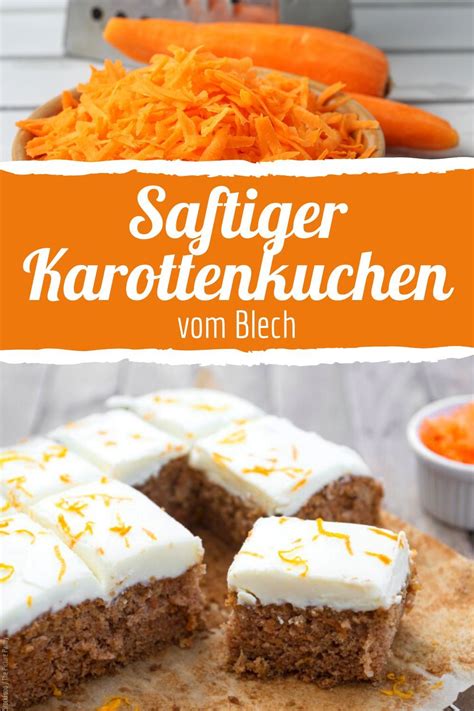 Jetzt ausprobieren mit ♥ chefkoch.de ♥. Saftiger Karottenkuchen vom Blech | Rezept | Karotten ...