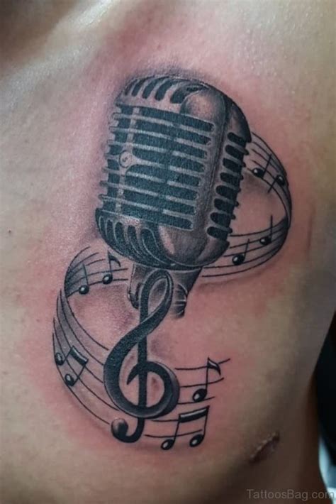 35 Musical Note Tattoo Designs On Shoulder Tattoo Designs