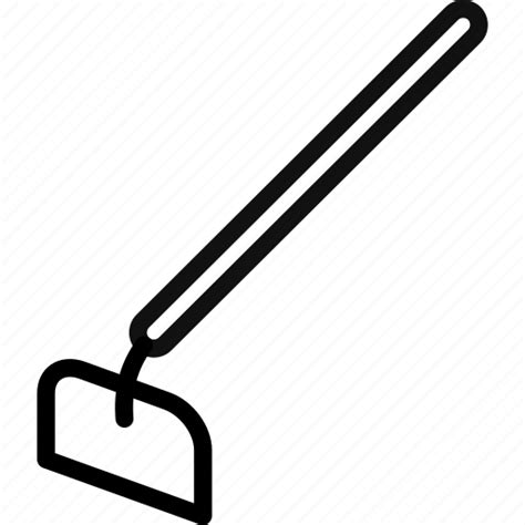 Digging Garden Gardening Hoe Tool Weeder Weeding Icon Download