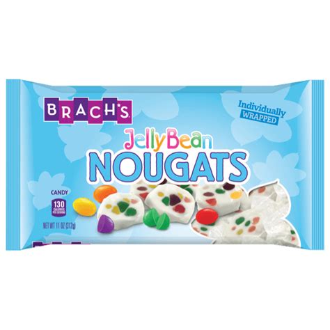The nougat recipe to use when you want beautiful, billowy vanilla nougat to which you can add all kinds of nuts, seeds, and dried fruit. Jelly Bean Nougats | Brach's Candy