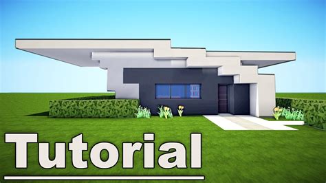 Modern house for minecraft pe, which is on the map, just perfect. Minecraft Pe Modern House Tutorial - Modern House