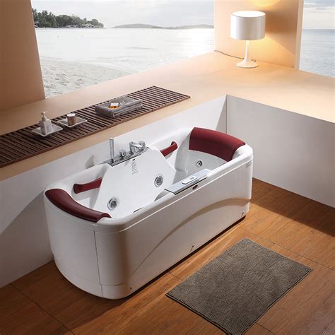 Supply Luxury Multi Function Indoor Massage Bathtub With Control Panel Wholesale Factory