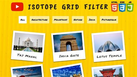 How To Use Isotope Grid Filter 2018 Isotope Plugin Category