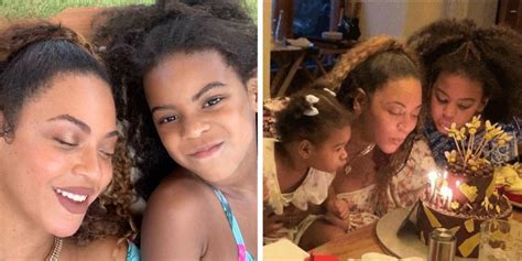 Beyoncé Posts Many Never Before Seen Photos of Her Blue Ivy Rumi and Sir Carter for New