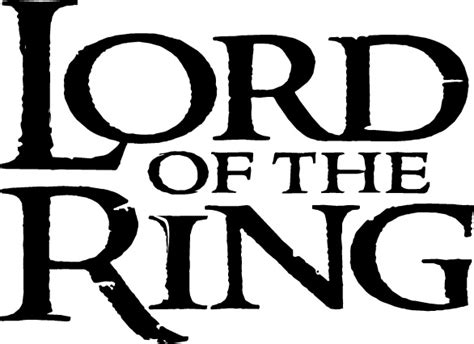 The Lord Of The Rings Logo 10 Free Cliparts Download Images On